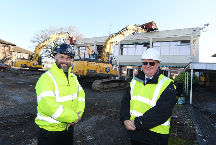 Demolition programme marks next stage in Stoneleigh Park’s transformation