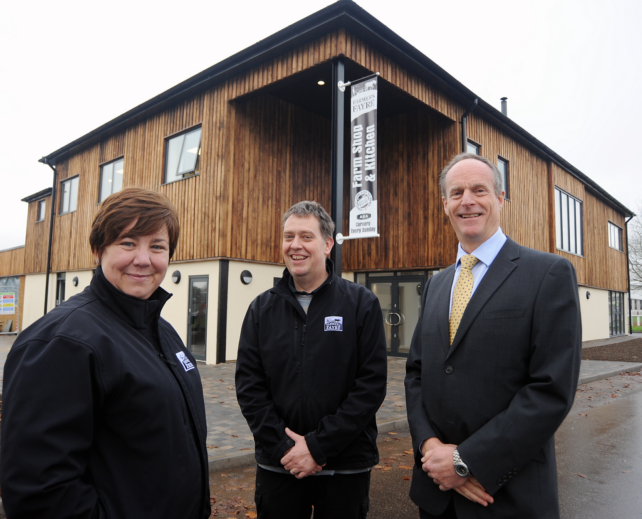 A new-look farm shop is open for business